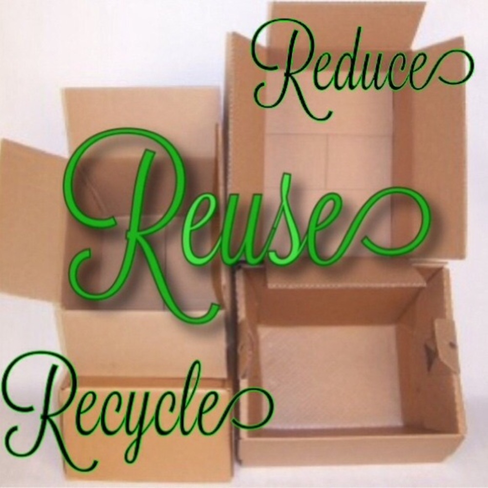 REUSE SHIPPING MATERIALS